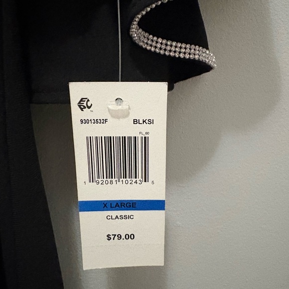 MSK Black Long Sleeve Dress with Flared Cuffs - Picture 5 of 5